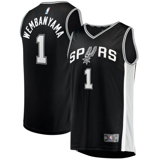 Men's San Antonio Spurs Victor Wembanyama Fanatics Black product image 1
