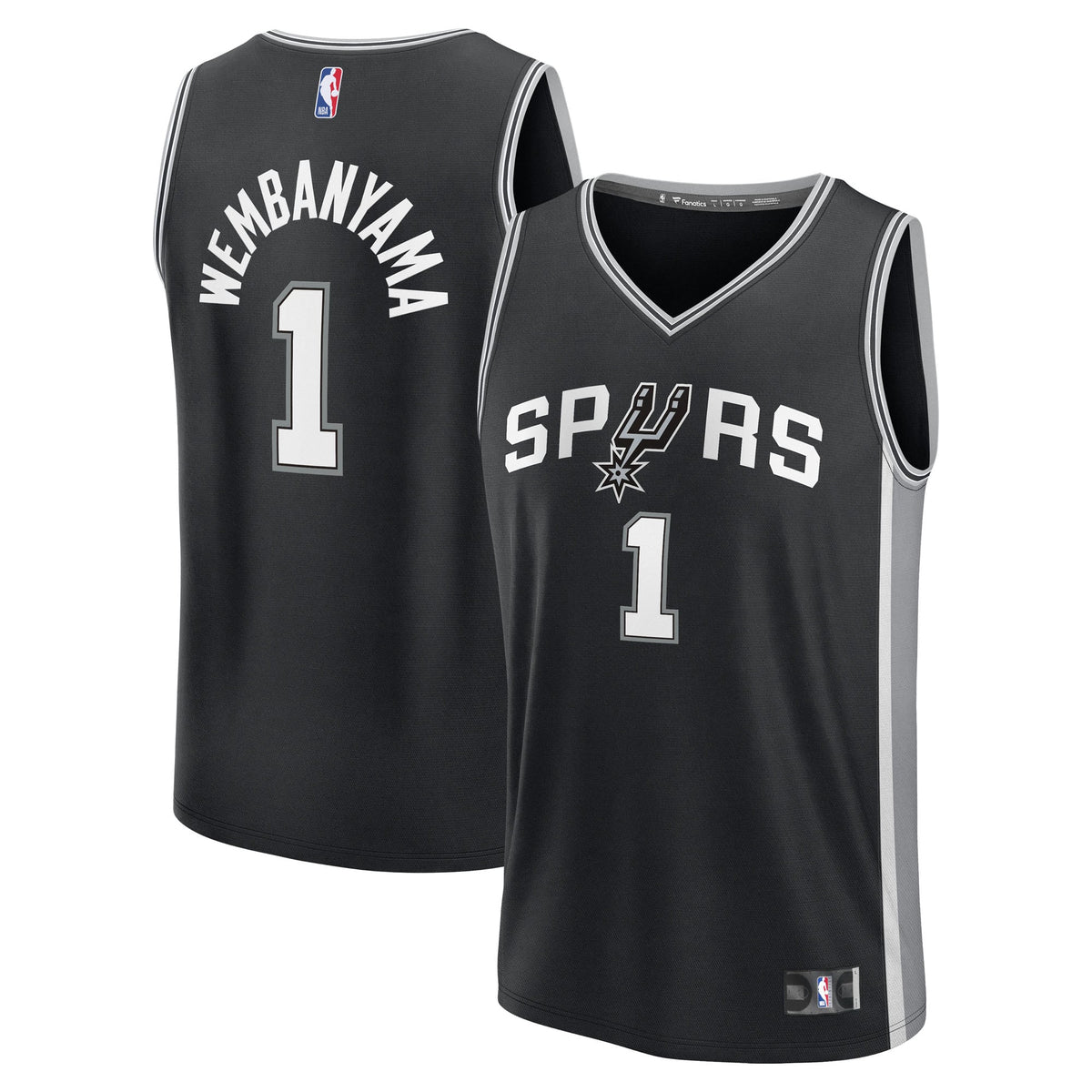 Men's San Antonio Spurs Victor Wembanyama Fanatics Black product image 1