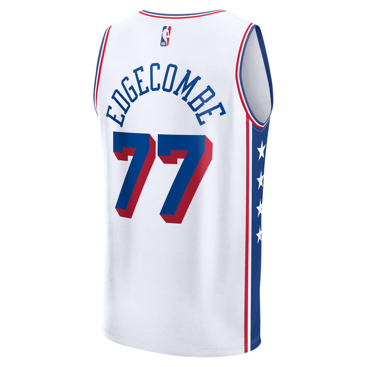 Men's Philadelphia 76ers VJ Edgecombe Fanatics White Fast product image 4
