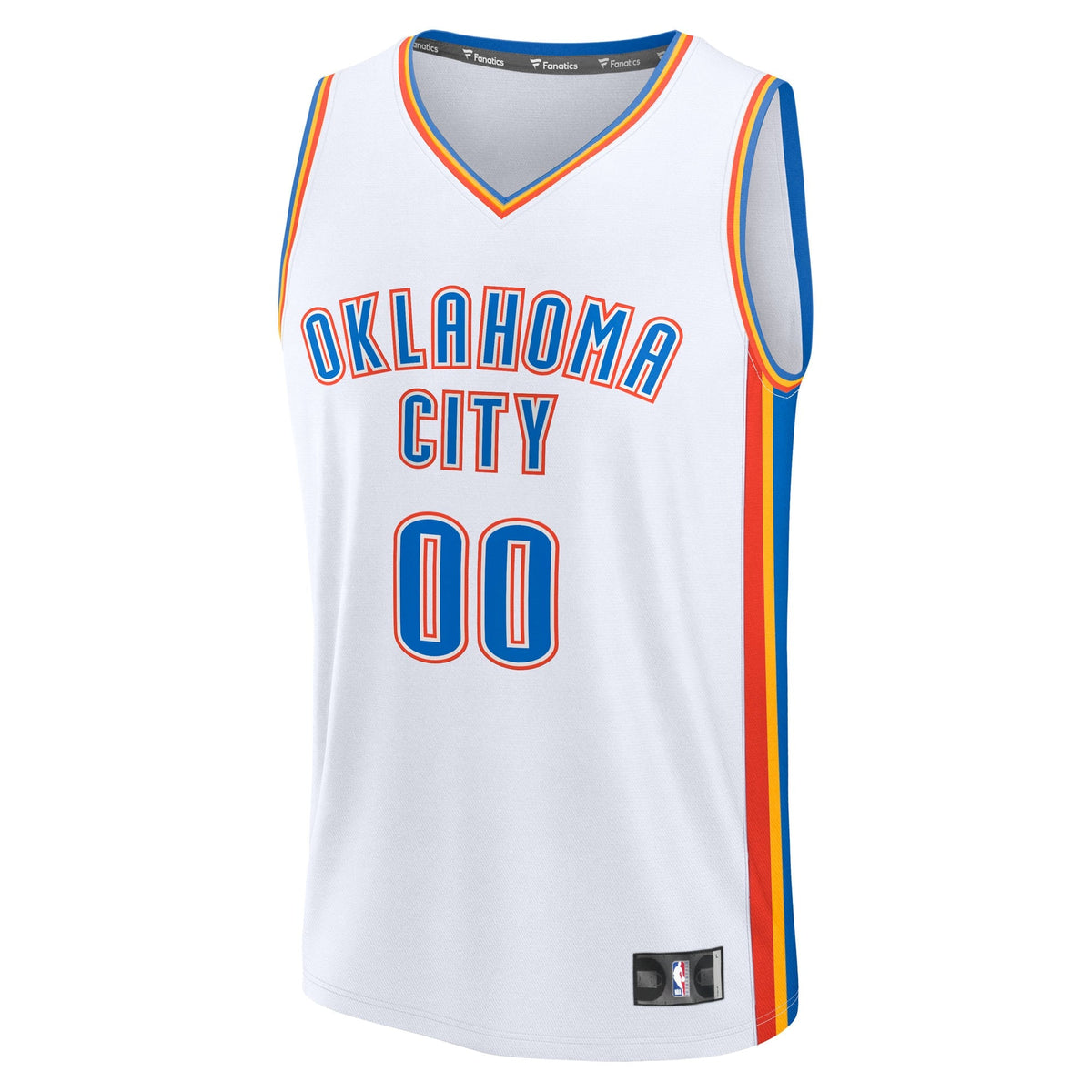 Men's Oklahoma City Thunder Fanatics White Fast Break product image 3