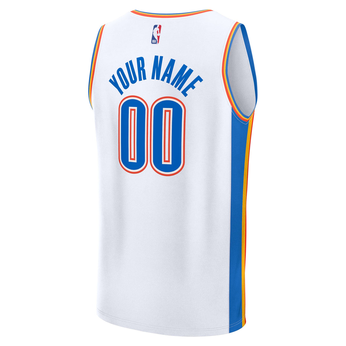 Men's Oklahoma City Thunder Fanatics White Fast Break product image 4