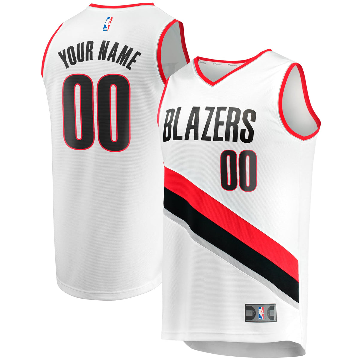 Men's Portland Trail Blazers Fanatics White Fast Break product image 1