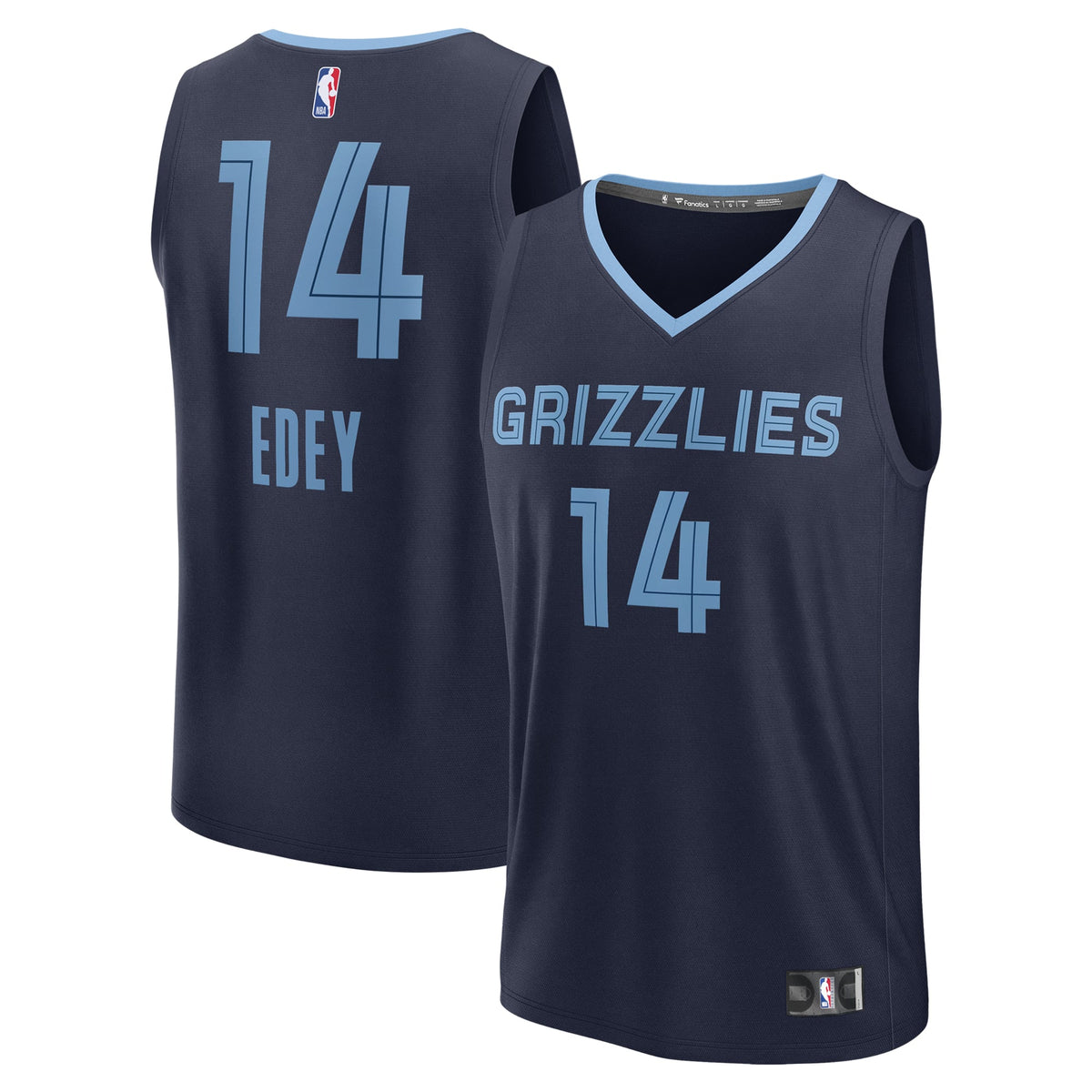 Men's Memphis Grizzlies Zach Edey Fanatics Navy 2024 NBA product image 2