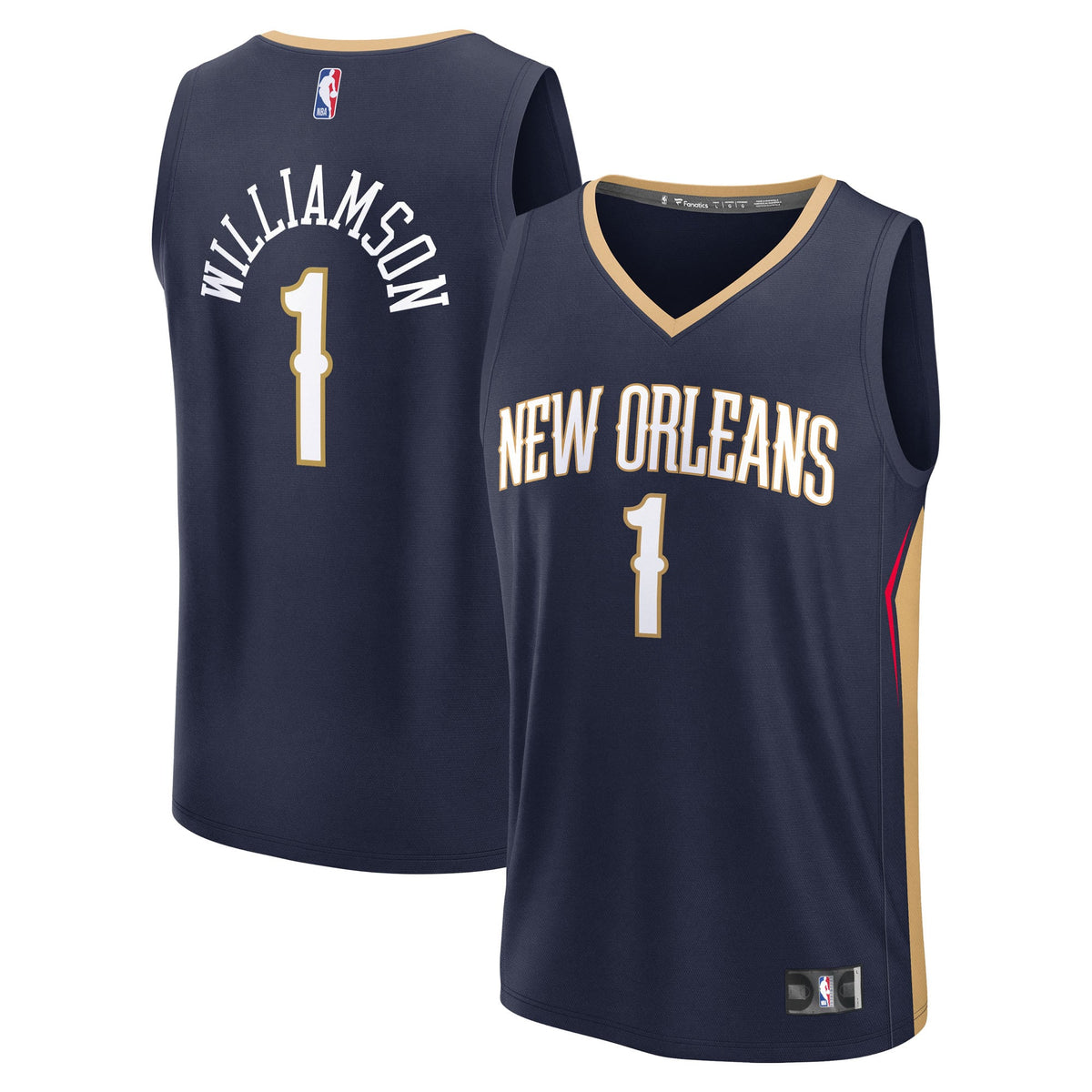 Men's New Orleans Pelicans Zion Williamson Fanatics Navy product image 1