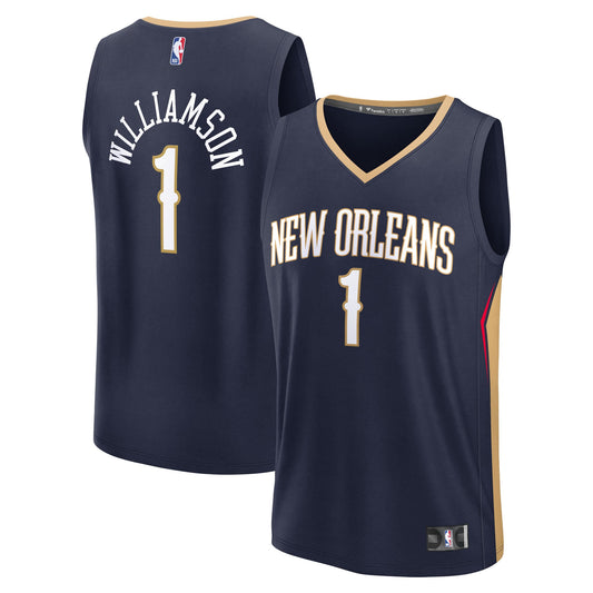 Men's New Orleans Pelicans Zion Williamson Fanatics Navy product image 1