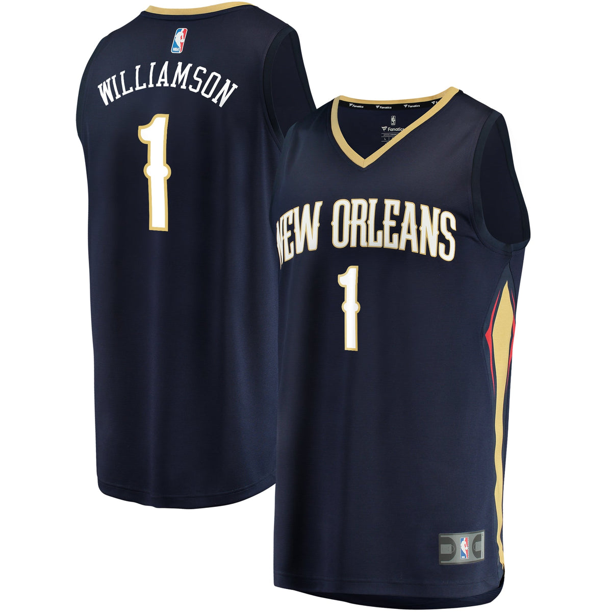 Men's New Orleans Pelicans Zion Williamson Fanatics Navy product image 1