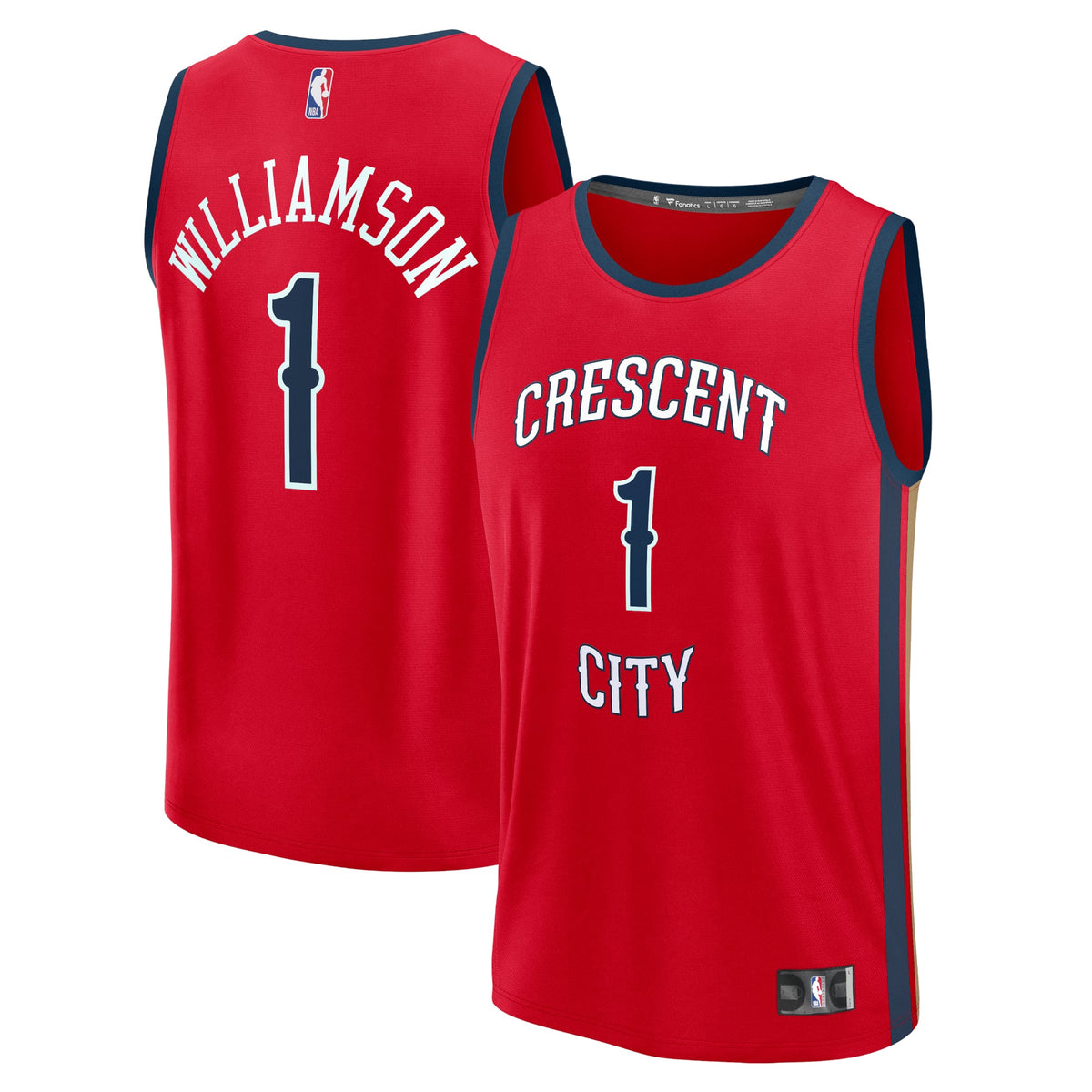 Men's New Orleans Pelicans Zion Williamson Fanatics Red product image 1