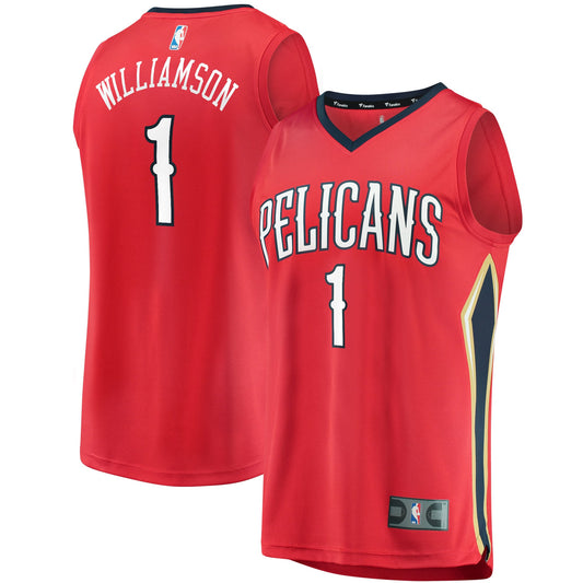 Men's New Orleans Pelicans Zion Williamson Fanatics Red product image 1