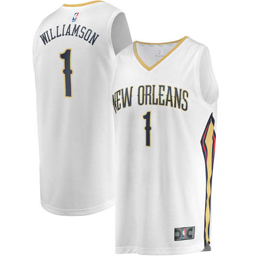 Men's New Orleans Pelicans Zion Williamson Fanatics White product image 1