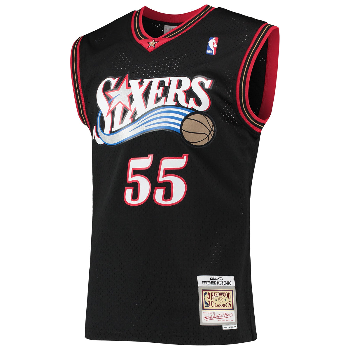 Men's Philadelphia 76ers Dikembe Mutombo Mitchell & Ness product image 3