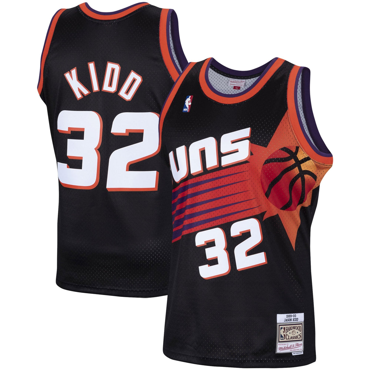 Men's Phoenix Suns Jason Kidd Mitchell & Ness Black product image 1