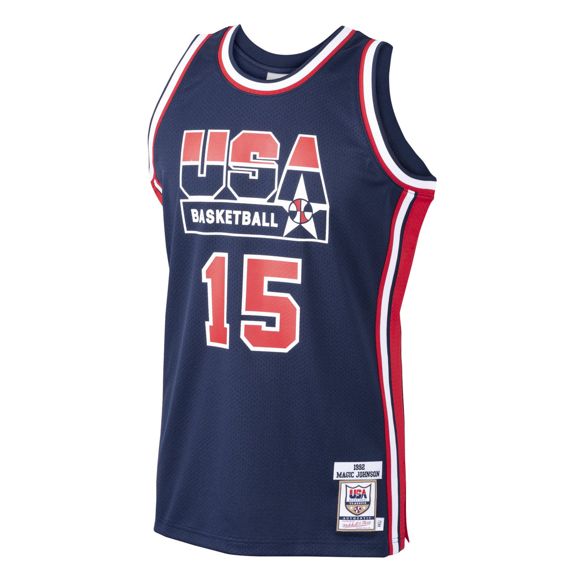 Men's USA Basketball Magic Johnson Mitchell & Ness Navy product image 3