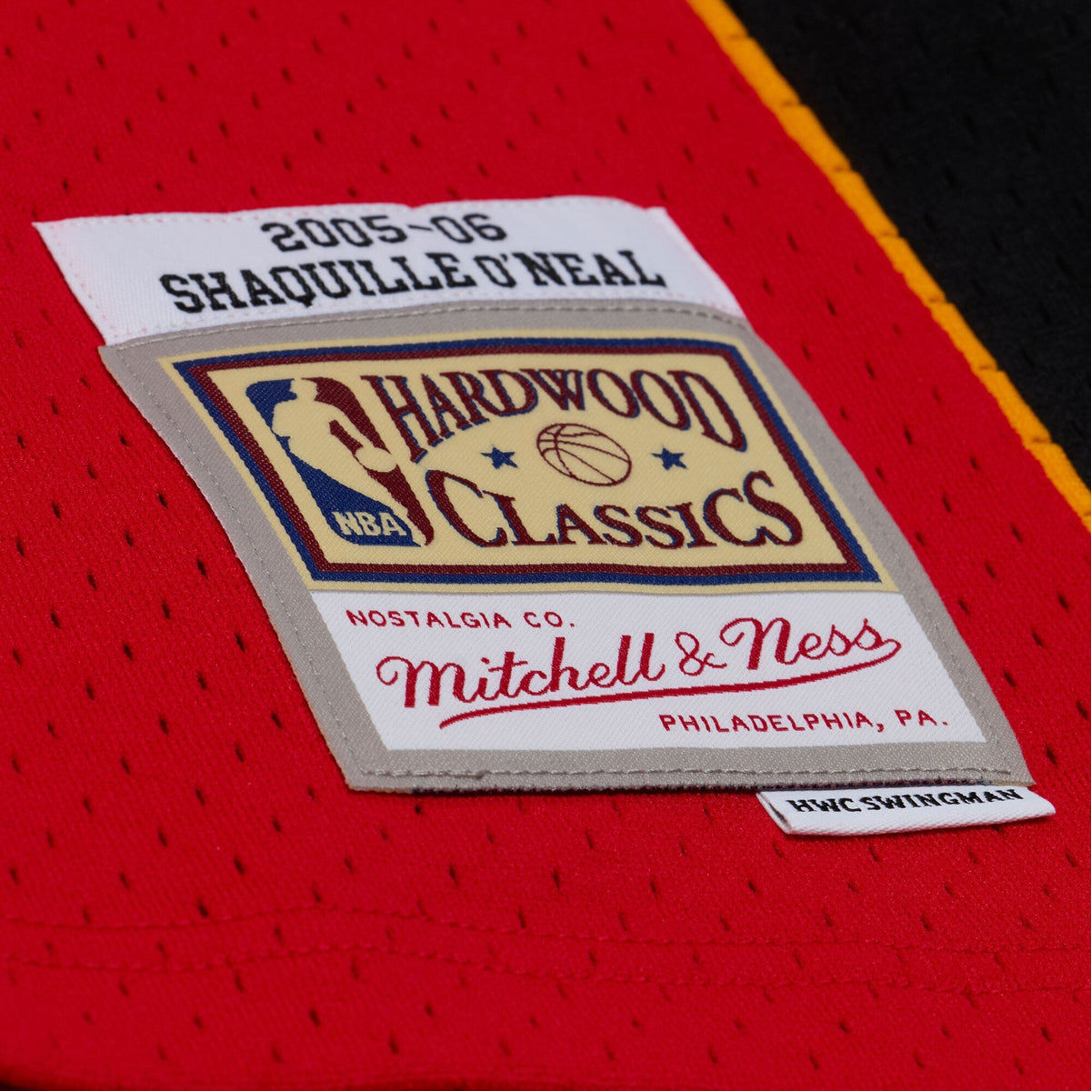 Men's Miami Heat Shaquille O'Neal Mitchell & Ness Red product image 7