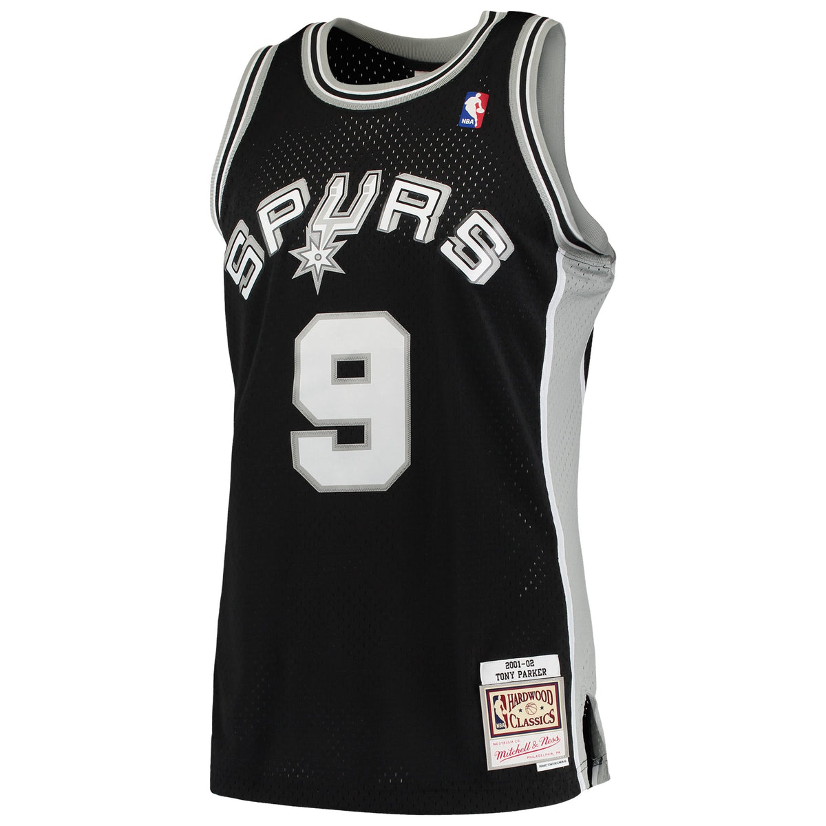 Men's San Antonio Spurs Tony Parker Mitchell & Ness Black product image 3