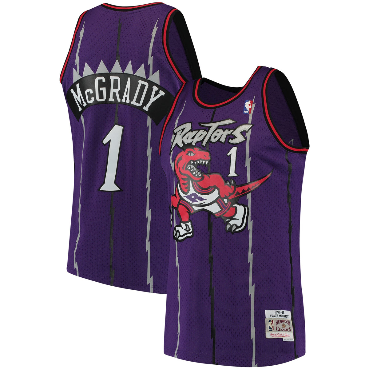 Men's Toronto Raptors Tracy McGrady Mitchell & Ness Purple product image 1