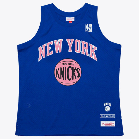 Men's New York Knicks Mitchell & Ness x BLACKPINK Blue product image 1