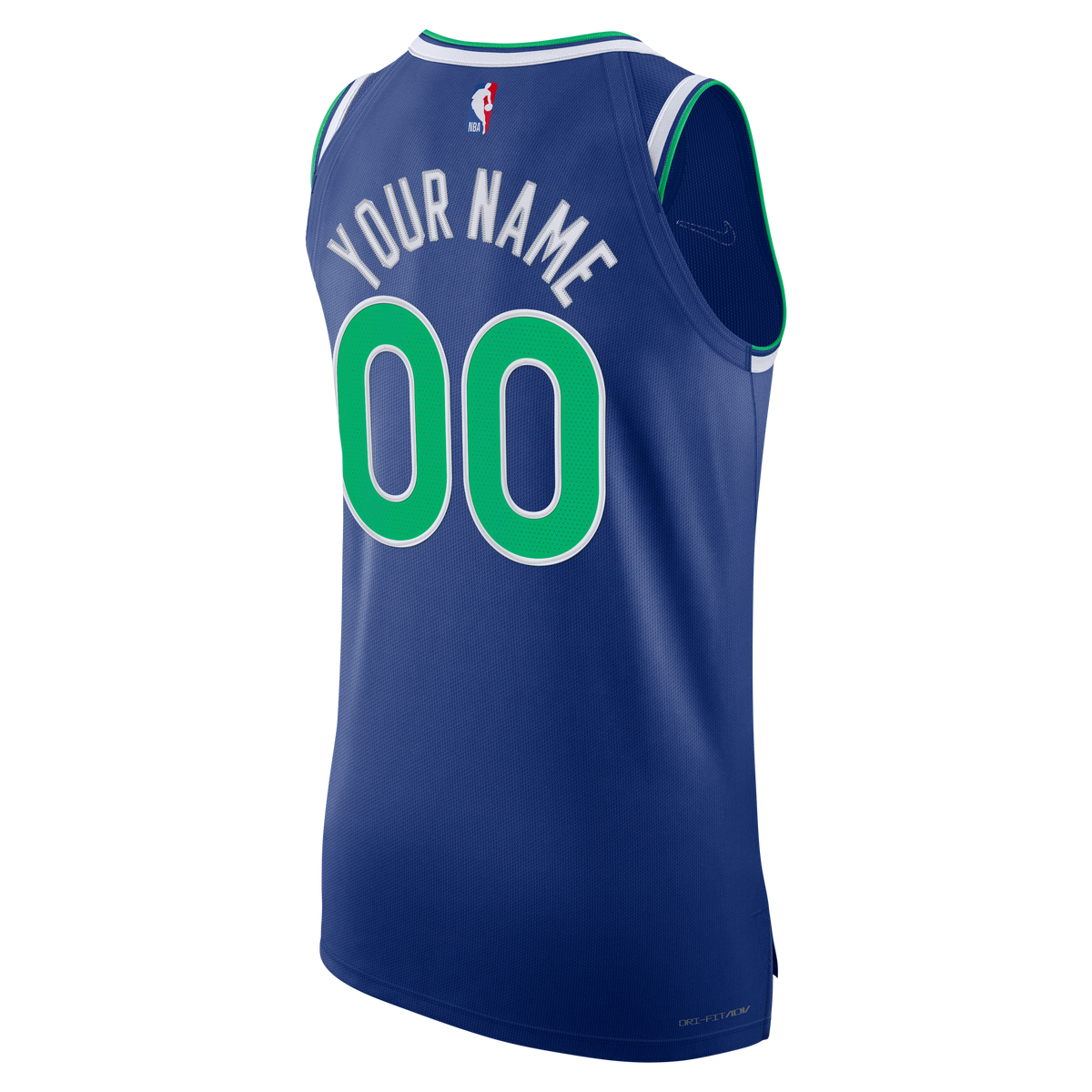 Men's Minnesota Timberwolves Nike Blue Authentic Custom product image 4