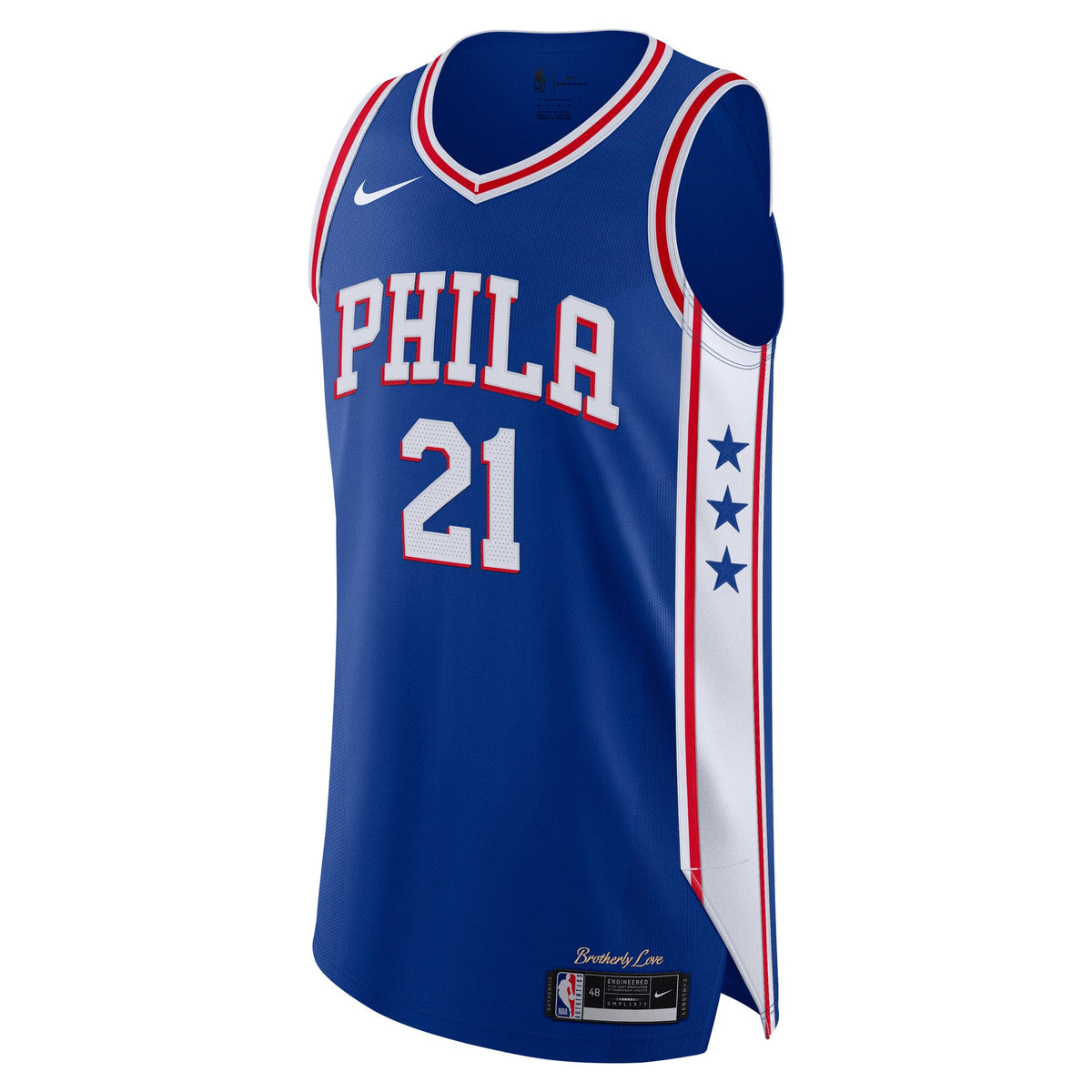 Men's Philadelphia 76ers Joel Embiid Nike Royal Authentic product image 3