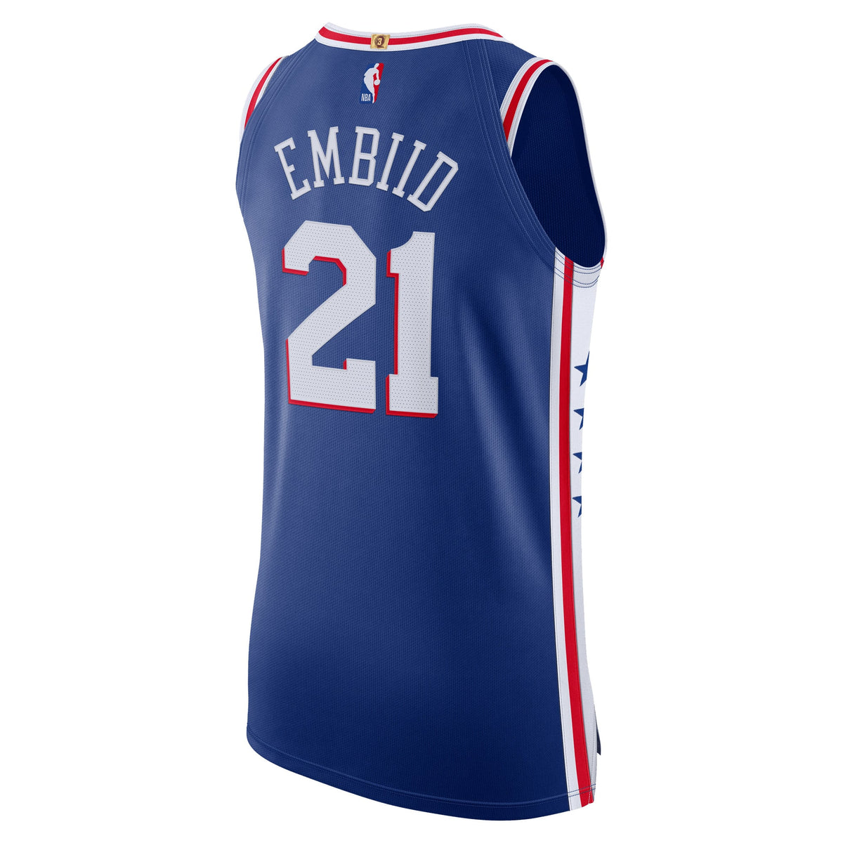 Men's Philadelphia 76ers Joel Embiid Nike Royal Authentic product image 4