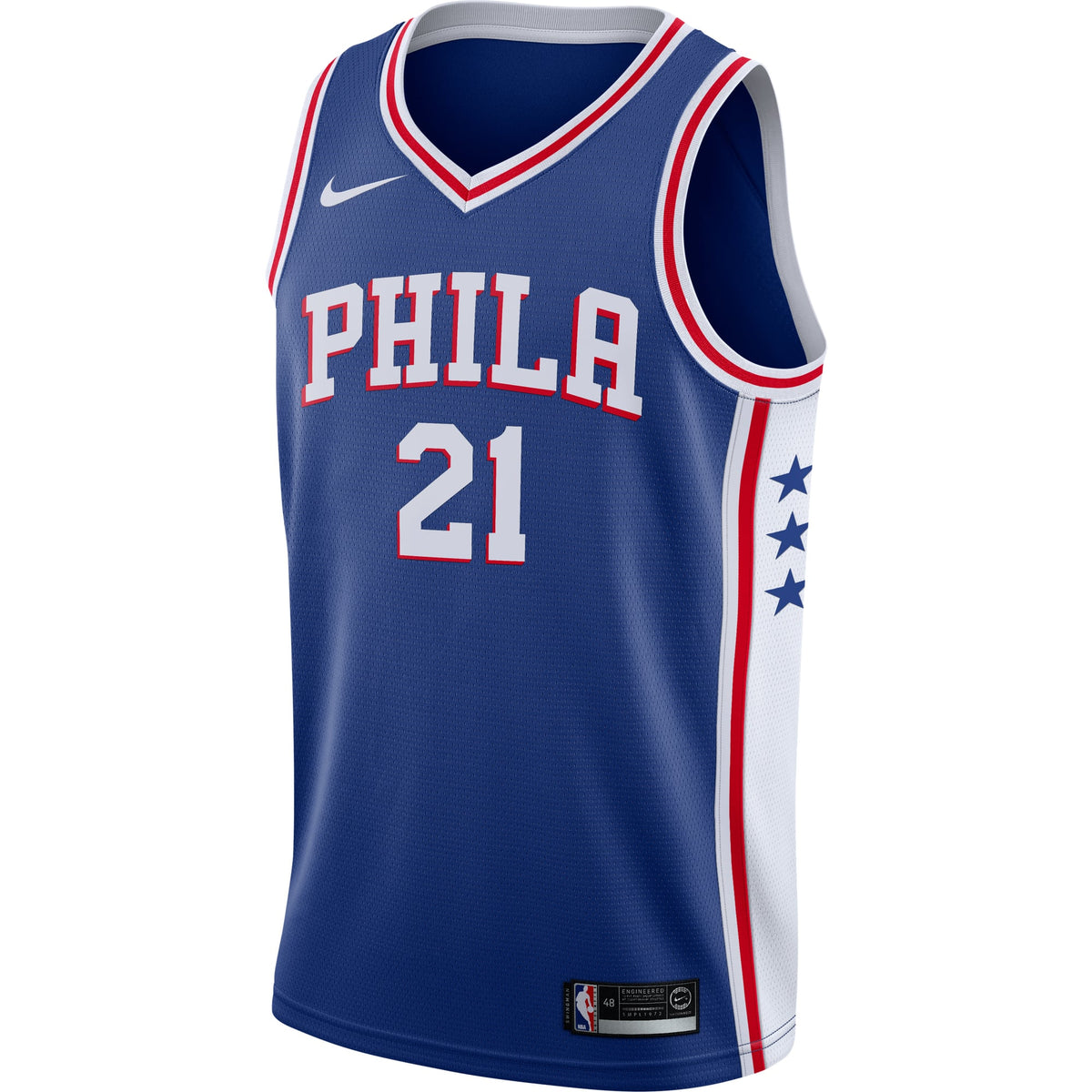 Men's Philadelphia 76ers Joel Embiid Nike Royal Swingman product image 3