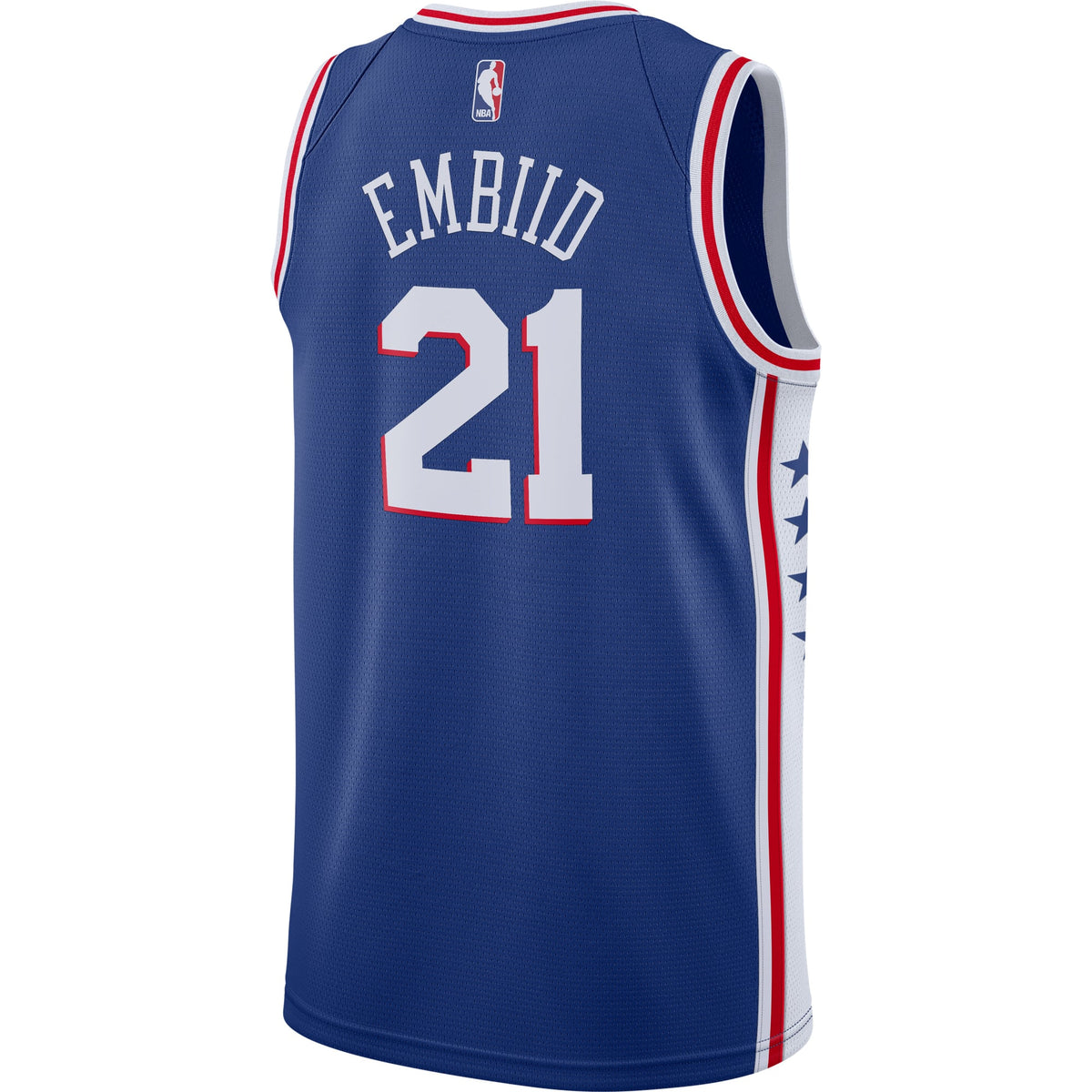 Men's Philadelphia 76ers Joel Embiid Nike Royal Swingman product image 4