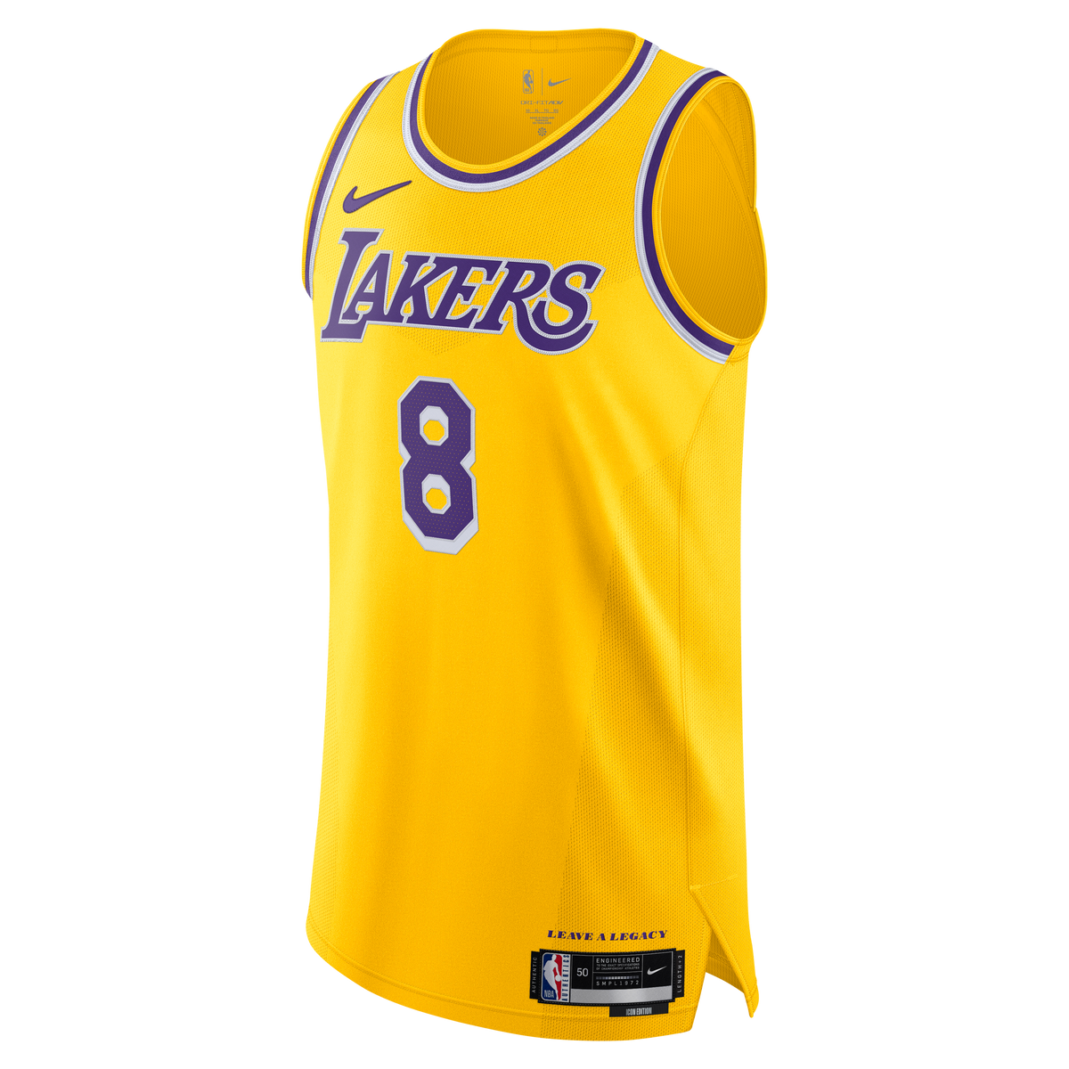 Men's Los Angeles Lakers Kobe Bryant Nike Gold 'Leave A product image 3