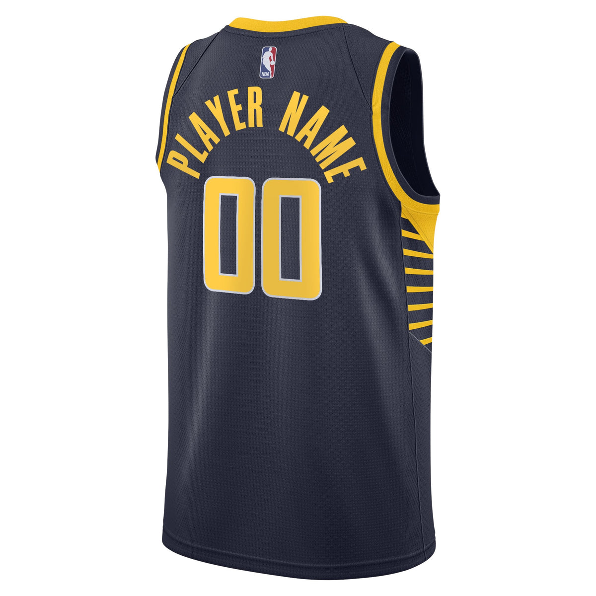 Men's Indiana Pacers Nike Navy Swingman Custom Jersey product image 4