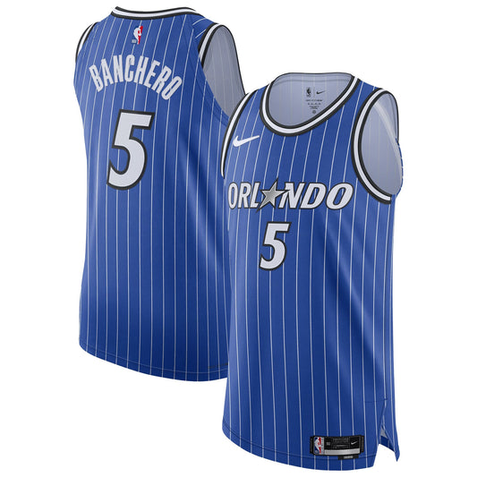 Men's Orlando Magic Paolo Banchero Nike Blue Authentic product image 1