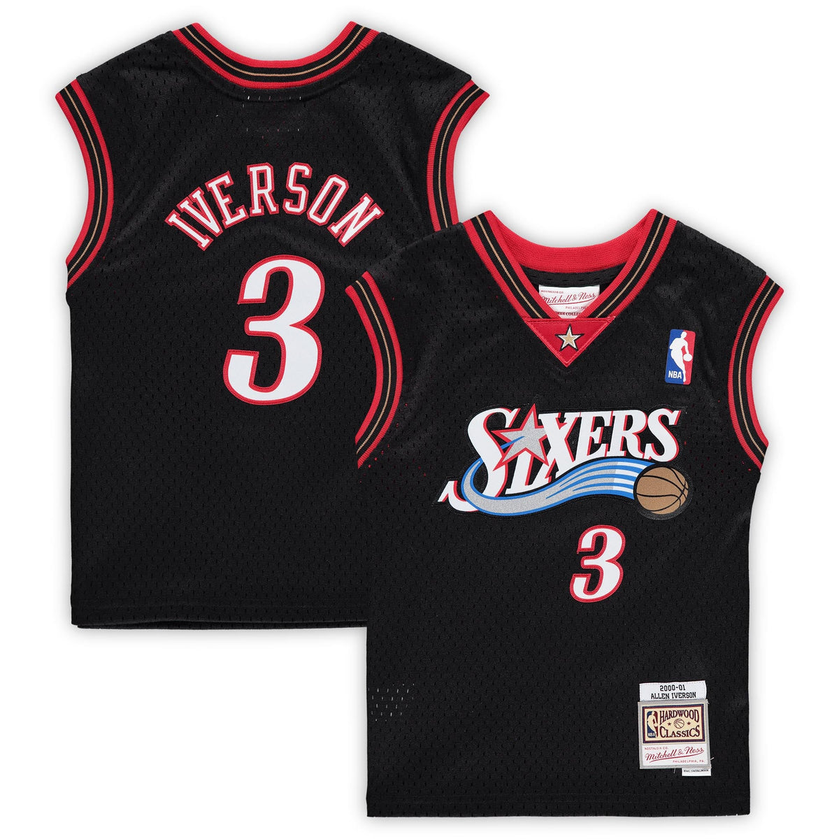 Preschool Philadelphia 76ers Allen Iverson Mitchell & Ness product image 1