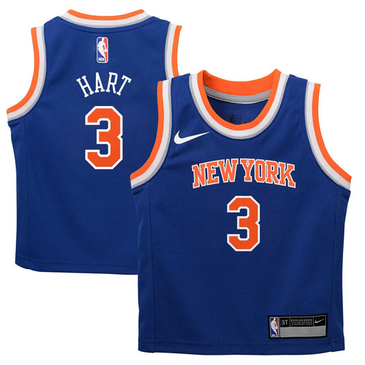 Preschool New York Knicks Josh Hart Nike Blue Replica product image 1