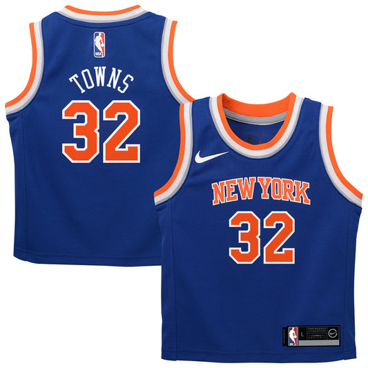 Preschool New York Knicks Karl-Anthony Towns Nike Blue product image 1