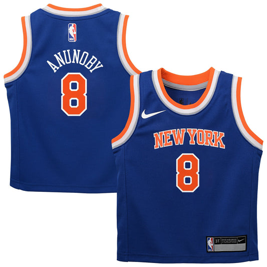 Preschool New York Knicks OG Anunoby Nike Blue Swingman product image 1