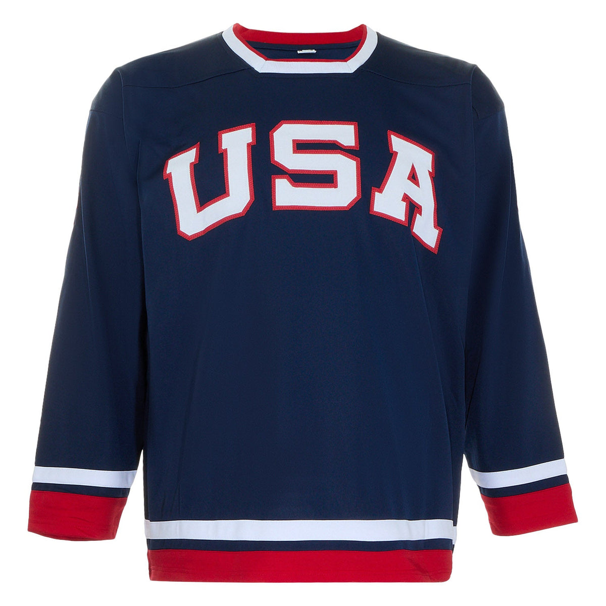 Angela Ruggiero Autographed Team USA Custom Hockey Nation Jersey product image 2, provided for visual reference and product