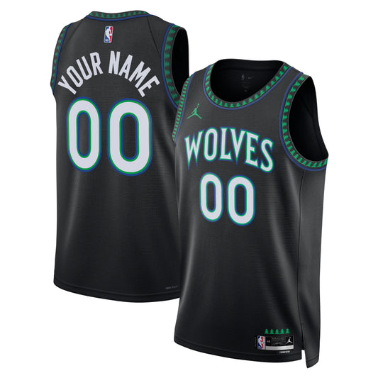 Unisex Minnesota Timberwolves Jordan Brand Black Swingman product image 1
