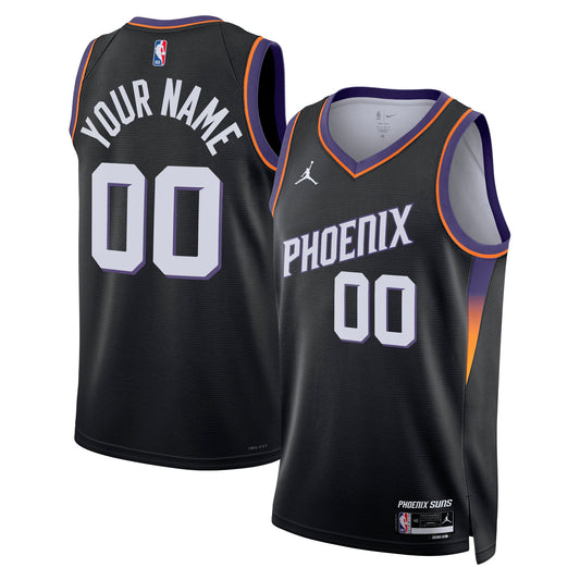 Unisex Phoenix Suns Jordan Brand Black Swingman Custom product image 1