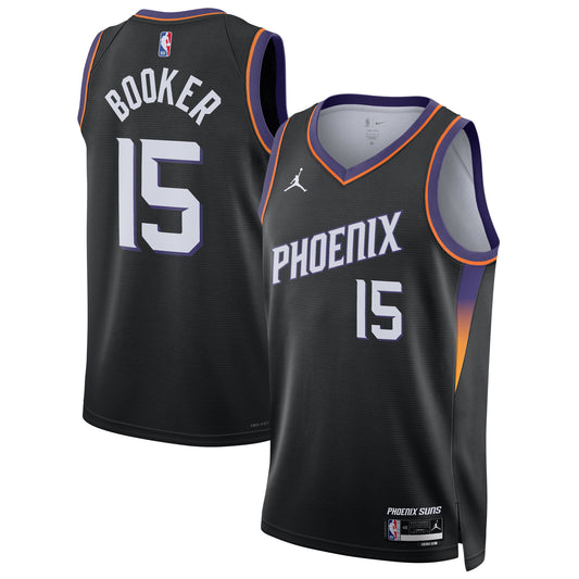 Unisex Phoenix Suns Devin Booker Jordan Brand Black product image 1