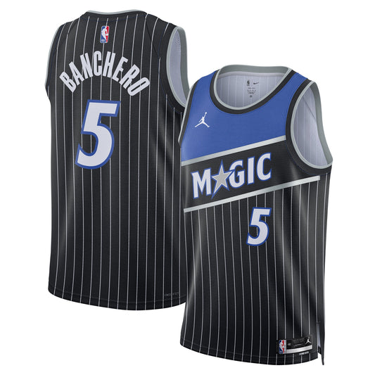 Unisex Orlando Magic Paolo Banchero Jordan Brand Black product image 1