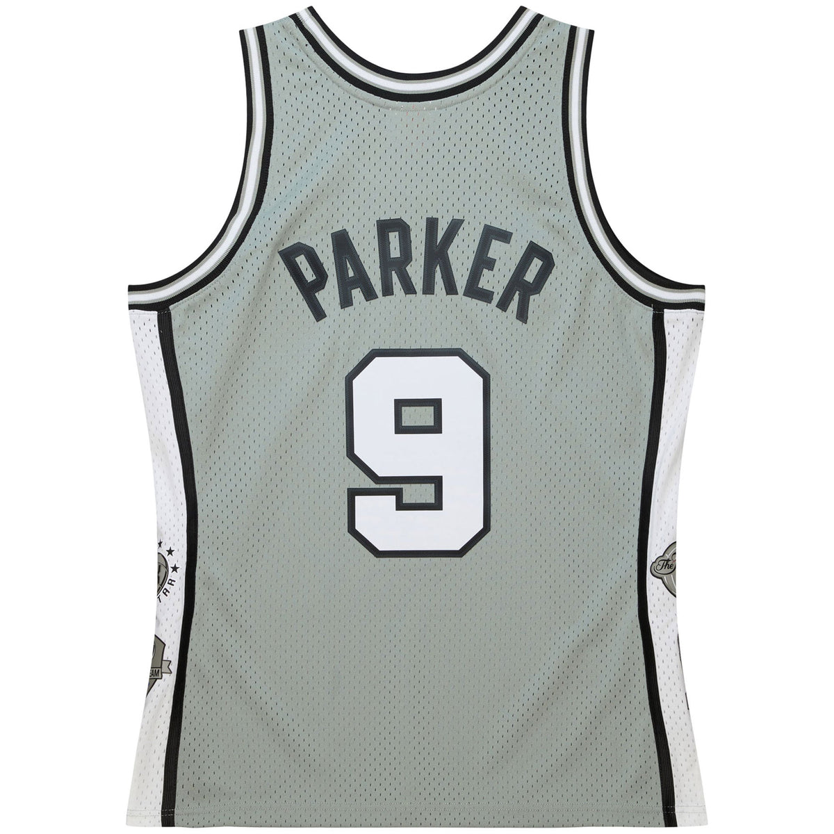 Unisex San Antonio Spurs Tony Parker Mitchell & Ness Gray product image 4