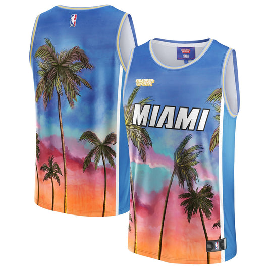 Unisex Miami Heat NBA & KidSuper Studios by Fanatics Blue product image 1