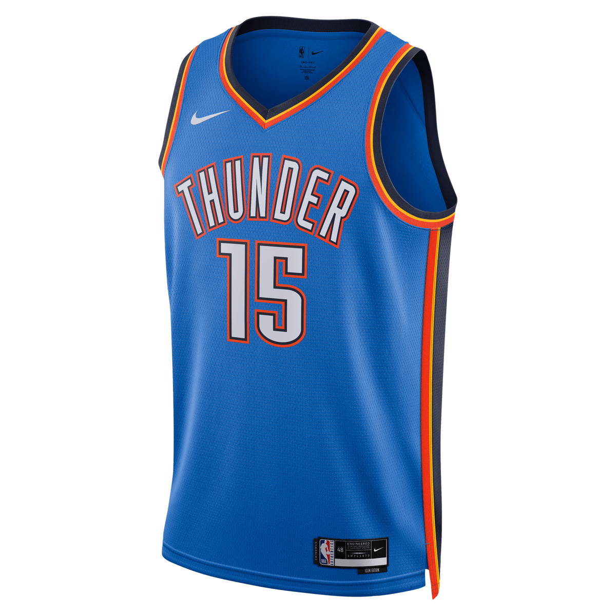 Unisex Oklahoma City Thunder Aday Mara Nike Blue Swingman product image 3