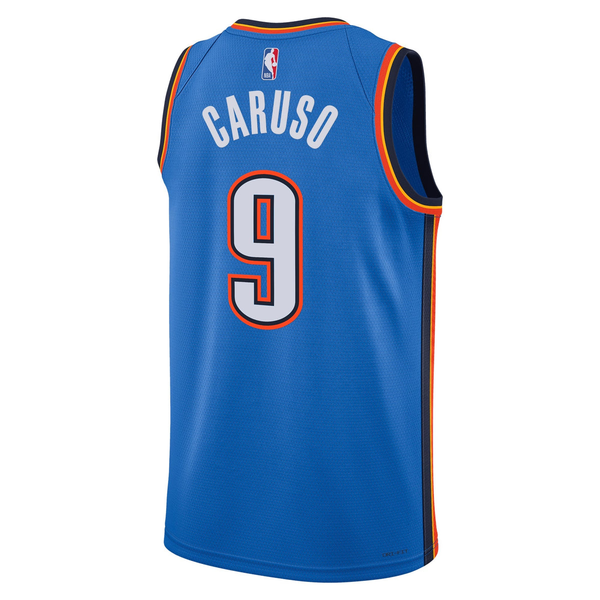 Unisex Oklahoma City Thunder Alex Caruso Nike Blue Swingman product image 4