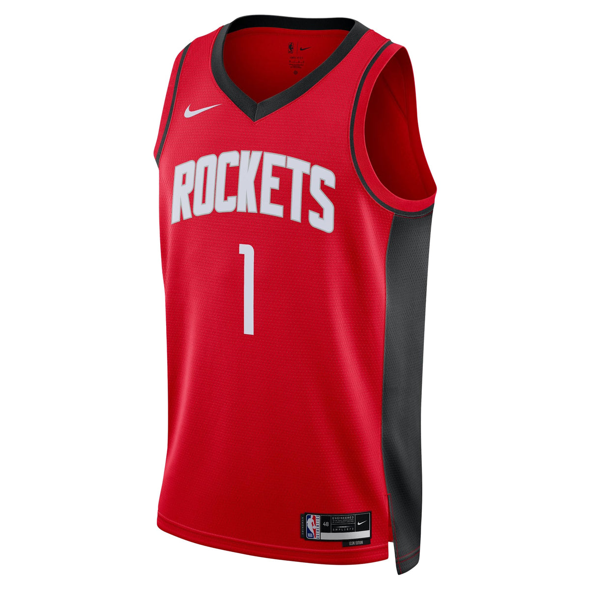 Unisex Houston Rockets Amen Thompson Nike Red Swingman product image 3