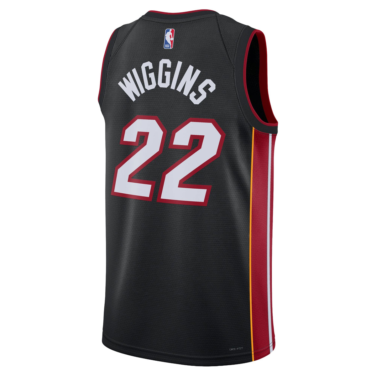 Unisex Miami Heat Andrew Wiggins Nike Black Swingman Jersey product image 4