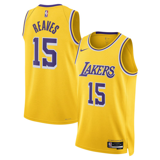Unisex Los Angeles Lakers Austin Reaves Nike Gold Swingman product image 1