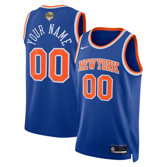 Unisex New York Knicks Nike Blue 2026 NBA Finals Patch product image 1