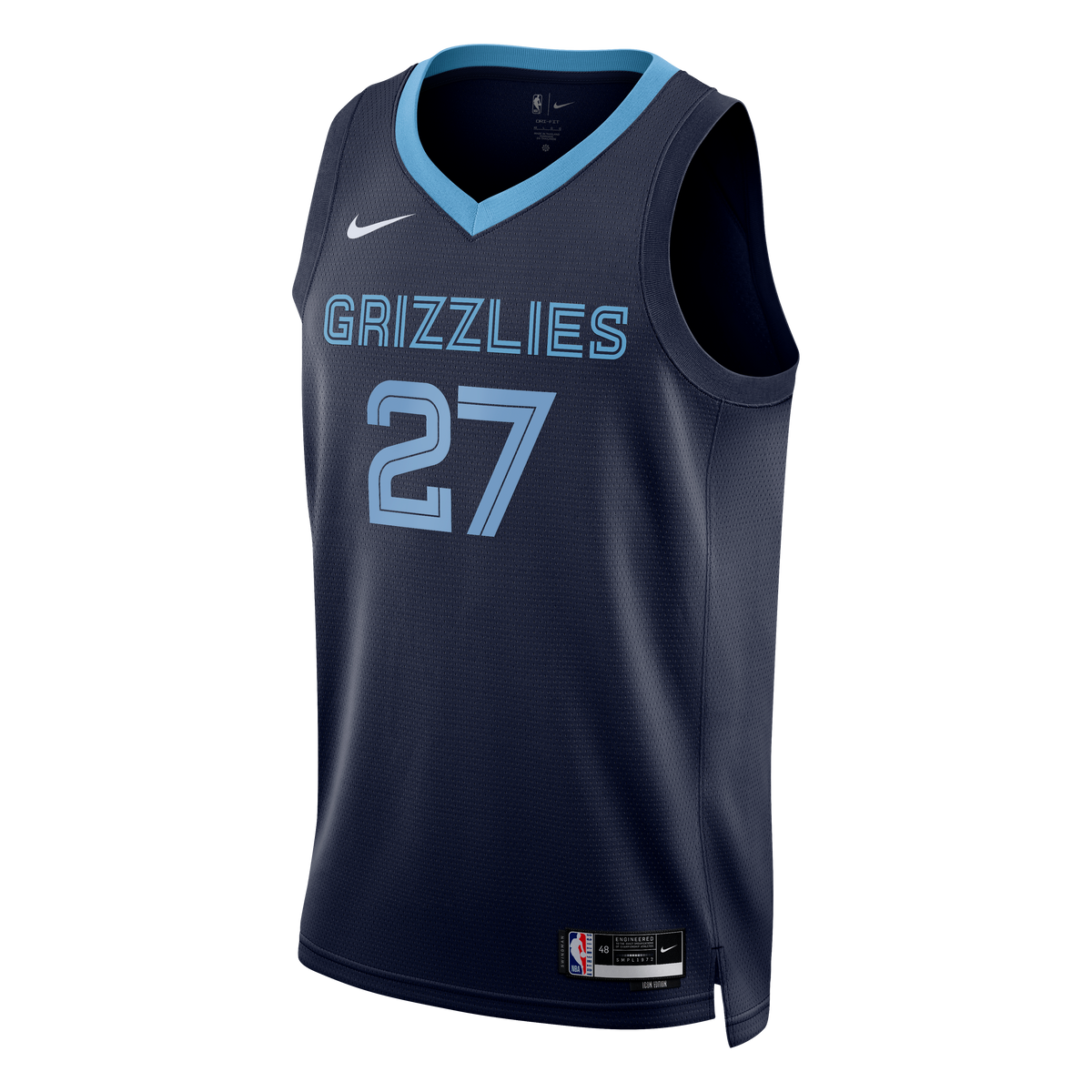 Unisex Memphis Grizzlies Cameron Boozer Nike Navy 2026 NBA product image 3