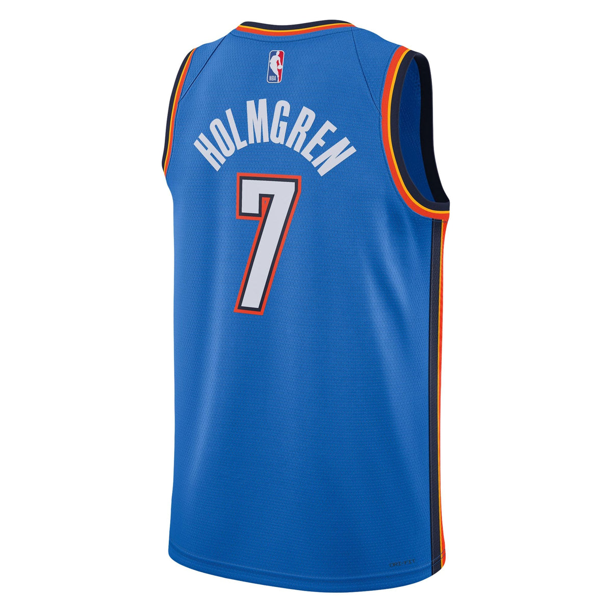 Unisex Oklahoma City Thunder Chet Holmgren Nike Blue 2022 product image 4