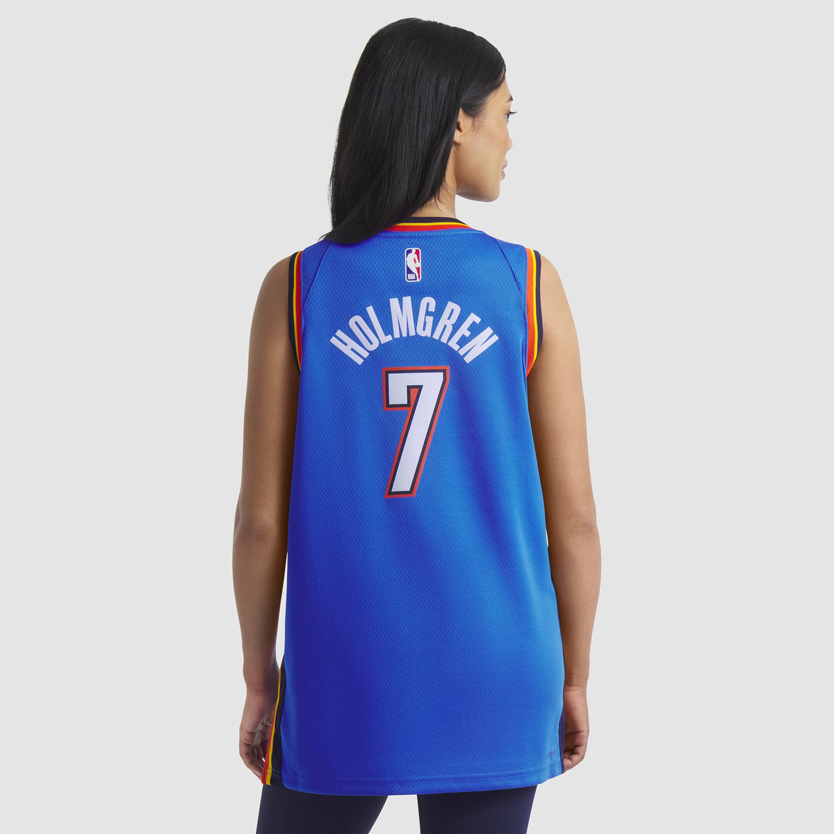 Unisex Oklahoma City Thunder Chet Holmgren Nike Blue 2022 product image 6