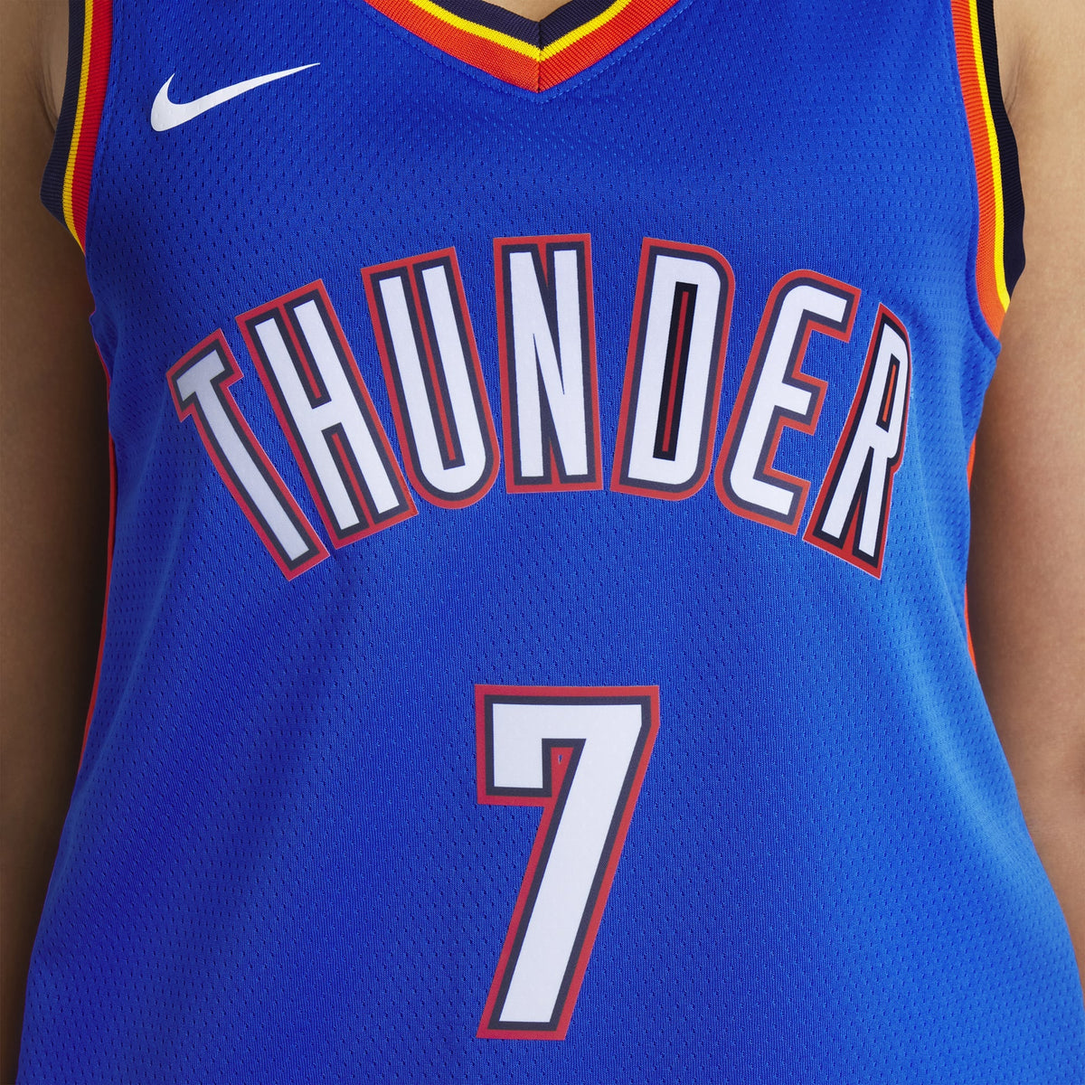 Unisex Oklahoma City Thunder Chet Holmgren Nike Blue 2022 product image 9