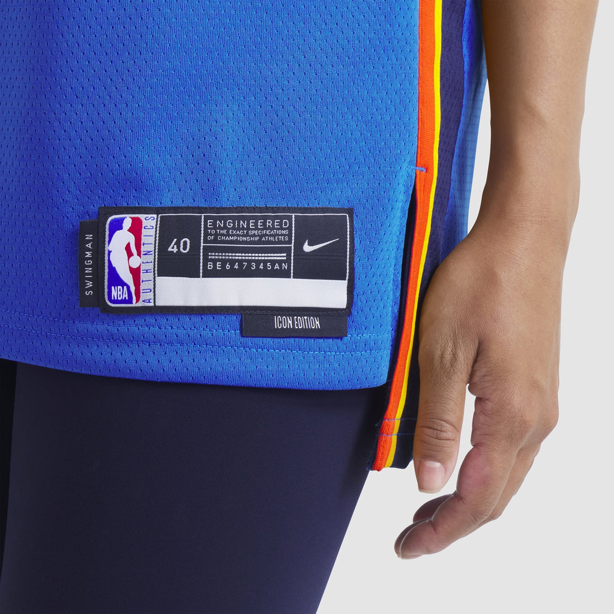Unisex Oklahoma City Thunder Chet Holmgren Nike Blue 2022 product image 10
